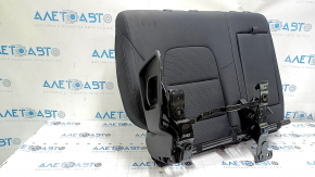 Rear seat backrest, 2nd row, right, Hyundai Tucson 19-21, black cloth, with mechanism, for cleaning, scratches