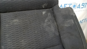 Rear seat cushion, 2nd row, Hyundai Tucson 19-21, black cloth, dry cleanable