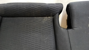 Rear seat cushion, 2nd row, Hyundai Tucson 19-21, black cloth, dry cleanable