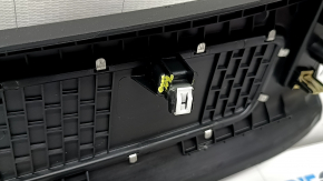 Jeep Grand Cherokee WL 22-25 black trunk opening trim with chrome insert, broken mount, scratches