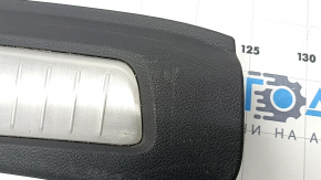 Jeep Grand Cherokee WL 22-25 black trunk opening trim with chrome insert, broken mount, scratches
