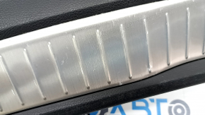 Jeep Grand Cherokee WL 22-25 black trunk opening trim with chrome insert, broken mount, scratches