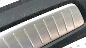 Jeep Grand Cherokee WL 22-25 black trunk opening trim with chrome insert, broken mount, scratches