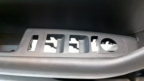 Door trim card front left Hyundai Sonata 18-19 black, scratches