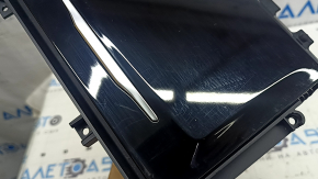 Jeep Grand Cherokee WL 22-23 center console cup holders, gloss black, chrome, backlit, scratches