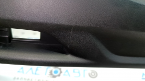 Ford Fusion mk5 13-18 rear bumper trim for 2 pipes, matte finish, with plug, China, scratches