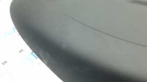 The rear passenger seat backrest trim for the Tesla Model X 22-25 is black, scuffed, and the mount is broken.