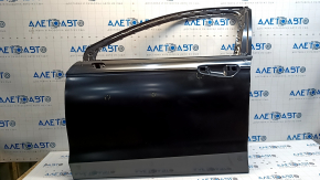 The front left door of a Ford Fusion mk5 13-20 China is bare and dented.