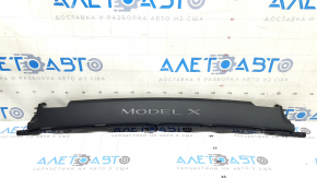 Tesla Model X 22-25 rear left upper door frame trim scratches