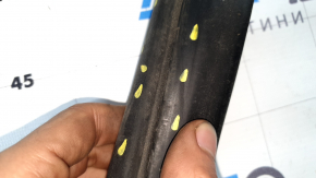 Tesla Model X 22-25 front left door seal, scuffed, dented