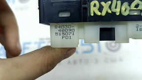 Rear left window lift control Lexus RX300 RX330 RX350 RX400h 04-09 without cover plate