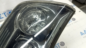Right inner trunk lid light for a Lexus RX350 RX400h 06-08 restyling, dark, water damage, peeling chrome, broken guide