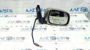 Right side mirror assembly for Lexus RX330 RX350 RX400h 04-09, 11 pins, gold