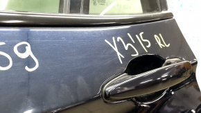 Rear left door assembly BMW X3 F25 11-17 blue A76M, the seal has dried out