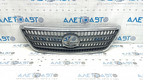 Lexus RX400h 06-08 radiator grille with emblem, sand, broken mount