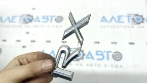 Emblem inscription RX400h rear Lexus RX400h 06-08 type 2, worn, bumps