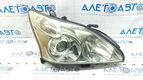 Right front headlight assembly for Lexus RX300 RX330 RX350 RX400h 04-09, xenon AFS, light, polished