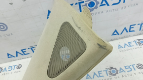 Left front pillar trim for Lexus RX300 RX330 RX350 RX400h 04-09, beige, dry-cleanable