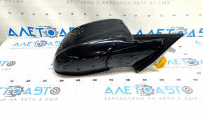 Right side mirror assembly for BMW X3 F25 15-17, 5 pins, turn signal, auto-dimming, heated, black 416, scuffs, scratches  