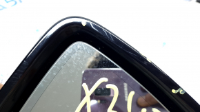Right side mirror assembly for BMW X3 F25 15-17, 5 pins, turn signal, auto-dimming, heated, black 416, scuffs, scratches  