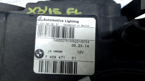 BMW X3 F25 15-17 xenon front left headlight assembly, sand