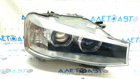 BMW X3 F25 15-17 right front headlight assembly, xenon, sand