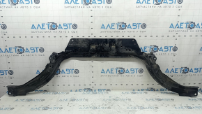 Tesla Model X 22-25 Battery Guard Assembly, 2 Pieces, Metal, Crumpled