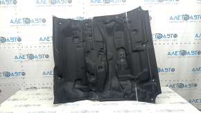 Tesla Model X 22-25 rear engine soundproofing is cracked.