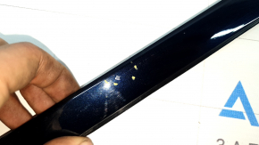 Left windshield molding for BMW X3 F25 11-17 black 416, varnish peeled off