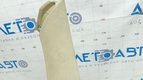 Left-hand trunk door trim, rag, Lexus RX300 RX330 RX350 RX400h 04-09, beige, dry-cleanable, tears, scratches