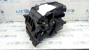 The bare heater housing of the Hyundai Tucson 19-21 manual air conditioner under dry shade