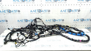 Wiring harness in the front left pillar of a Tesla Model X 22-25