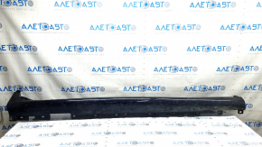 Left side sill for BMW X3 F25 11-17 M-Sport, black 416, scratches, broken mount