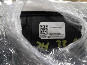 Tesla Model X 22-25 white center dashboard trim, cleanable
