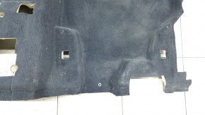 Rear floor covering BMW X3 F25 11-17 black, needs cleaning, torn foam rubber