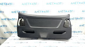 BMW X3 F25 11-17 black lower trunk lid trim for electric door, scratches