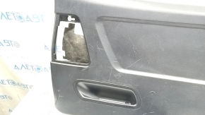 BMW X3 F25 11-17 black lower trunk lid trim for electric door, scratches