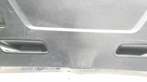 BMW X3 F25 11-17 black lower trunk lid trim for electric door, scratches