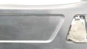BMW X3 F25 11-17 black lower trunk lid trim for electric door, scratches