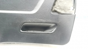 BMW X3 F25 11-17 black lower trunk lid trim for electric door, scratches