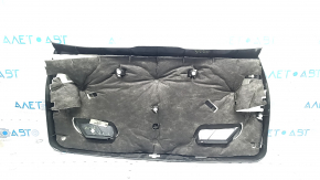 BMW X3 F25 11-17 black lower trunk lid trim for electric door, scratches