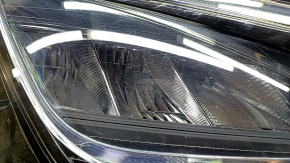 Kia EV6 22-24 LED right front headlight assembly, sand, broken mount