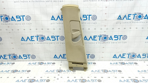 Left upper center pillar trim for Lexus RX300 RX330 RX350 RX400h 04-09, beige, dry-cleanable, filed