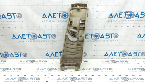 Left upper center pillar trim for Lexus RX300 RX330 RX350 RX400h 04-09, beige, dry-cleanable, filed