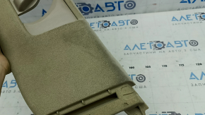 Left upper center pillar trim for Lexus RX300 RX330 RX350 RX400h 04-09, beige, dry-cleanable, filed