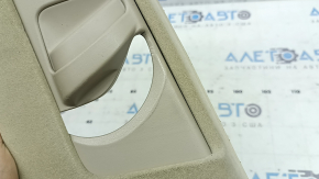 Left upper center pillar trim for Lexus RX300 RX330 RX350 RX400h 04-09, beige, dry-cleanable, filed