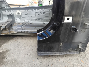 Front right quarter panel for BMW X3 G01 18-24 on the body, black