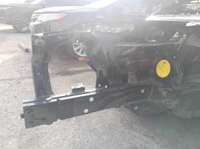 Front right quarter panel for BMW X3 G01 18-24 on the body, black