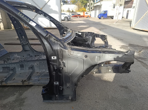 Front right quarter panel for BMW X3 G01 18-24 on the body, black