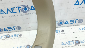 Illuminated front left door sill plate for Lexus RX300 RX330 RX350 RX400h 04-08, beige, scratches, dents